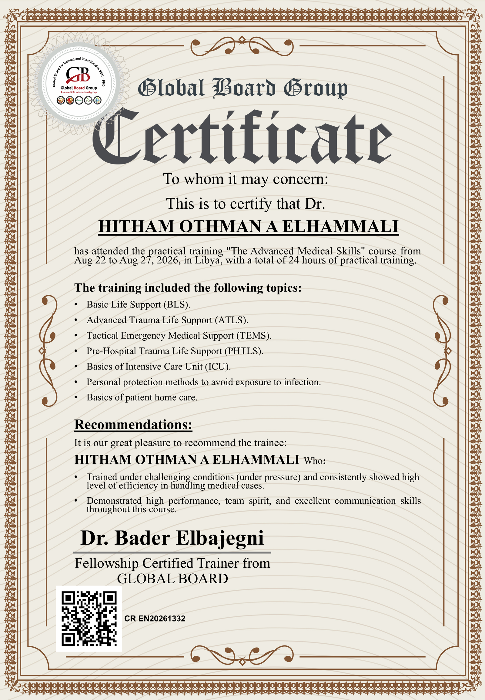 CR EN20261332 – Hitham Oτημαν Α Elhammali